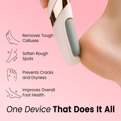 Luvelis Nuvia™ – Callus Remover for Radiant, Silky Feet